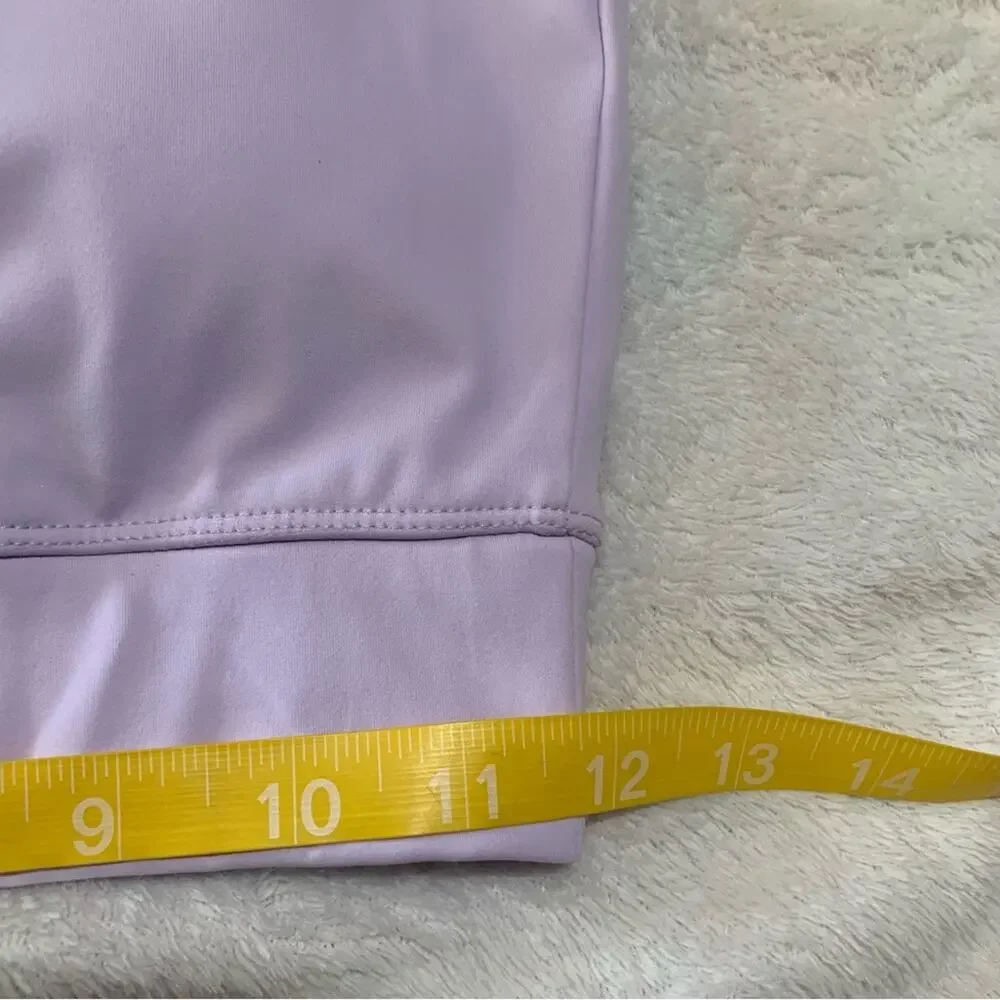 The Barbell Cartel women's size medium Lavender Crop Top purple sports bra lifti